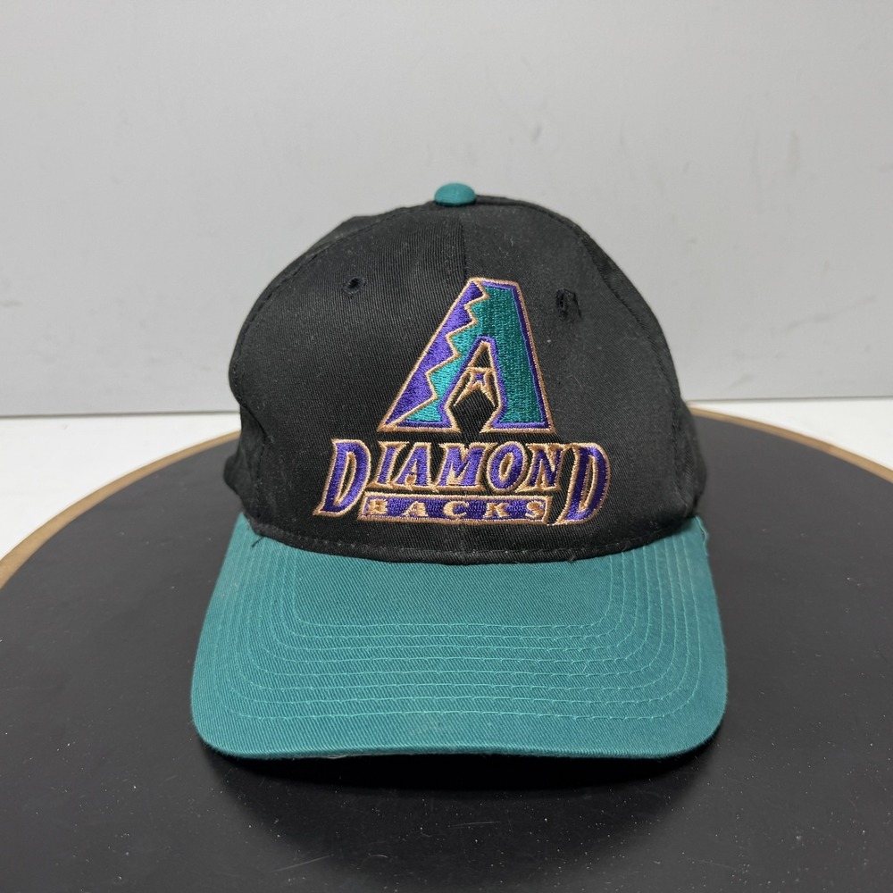 Arizona Diamondbacks Hat Cap Snap Back One Size Black MLB Genuine Merchandise